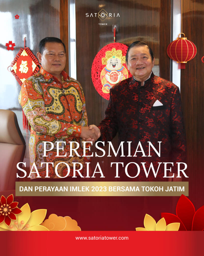 satoria tower perayaan imlek