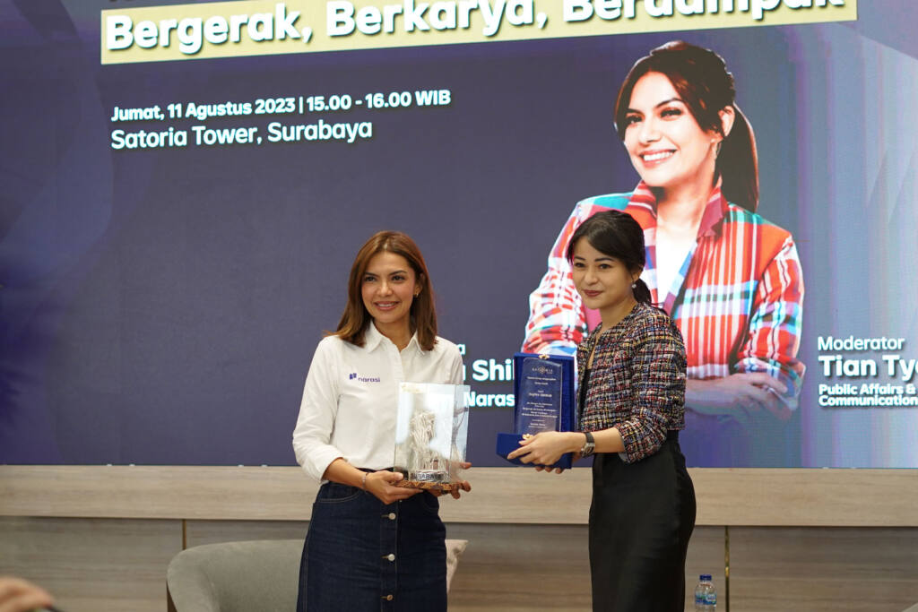 najwa shihab satoria tower
